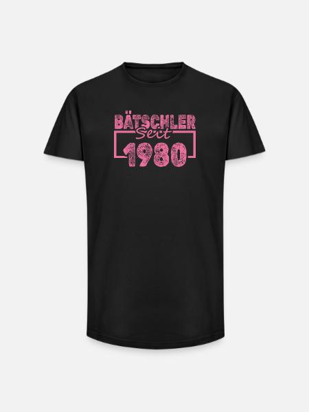 Jungeselle 1980 - Long Fit Männer T-Shirt - Schwarz