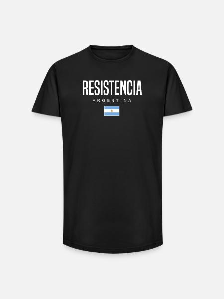 Resistencia Argentina Argentinians - Long Fit Men's T-Shirt - black