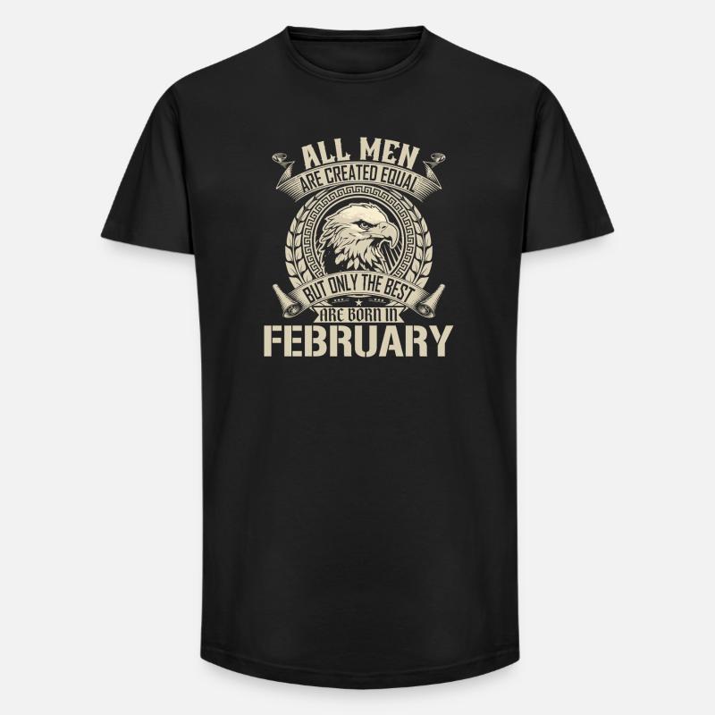 Erklärung der Eagle Unity vom Februar - Long Fit Männer T-Shirt - Schwarz
