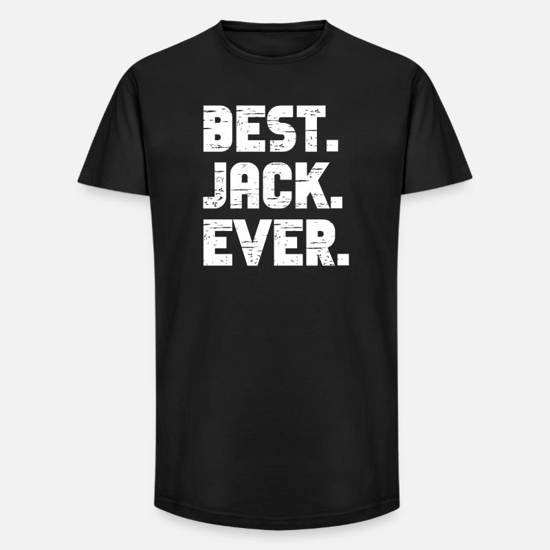 Best Jack Ever Gift Saying - Long Fit Men's T-Shirt - black
