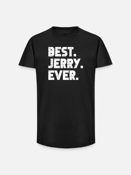 Best Jerry Ever Gift Saying - Long Fit Men's T-Shirt - black