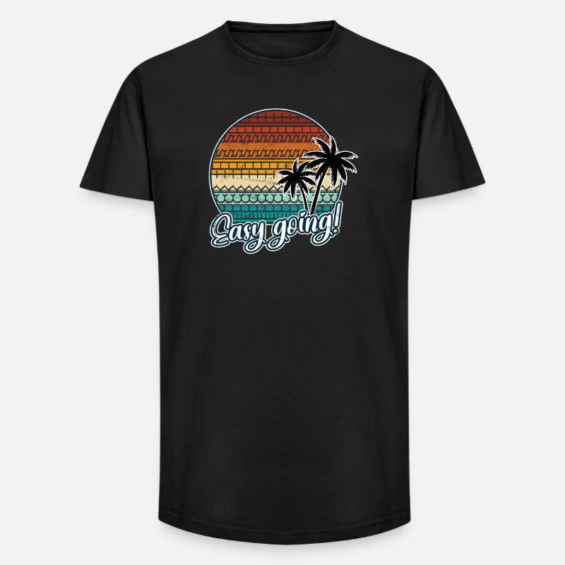 FUCK THIS SHIT versteckte Sarkasmus Botschaft - Long Fit Männer T-Shirt - Schwarz