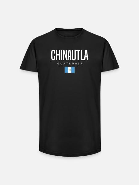 Chinautla Guatemala Guatemalteken - Long Fit Men's T-Shirt - black