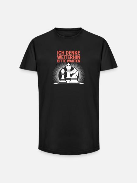 Chess Master Chess Player Chess Gift - Long Fit Men's T-Shirt - black