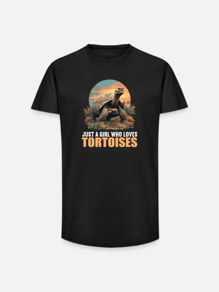 Tortoises Tortoise - Long Fit Men's T-Shirt - black