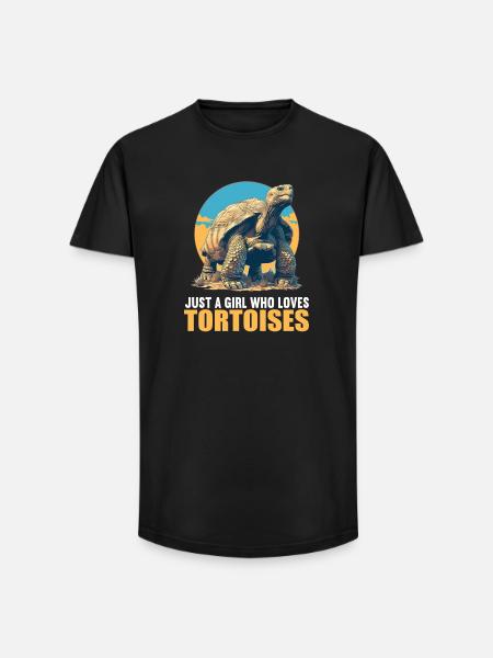 Tortoises Tortoise - Long Fit Men's T-Shirt - black