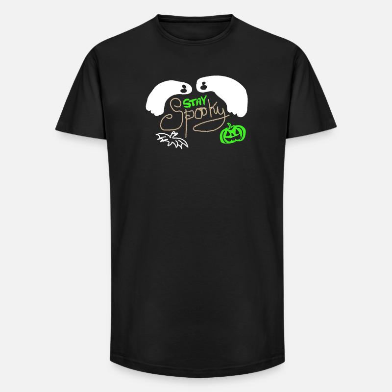 Stay Spooky - Long Fit Männer T-Shirt - Schwarz
