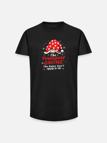 Gnome Son Baby Offspring - Long Fit Men's T-Shirt - black