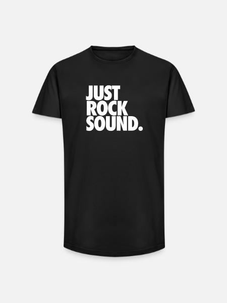 Just Rock Sound - Long Fit Men's T-Shirt - black