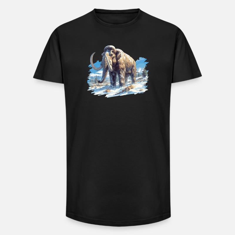 Mammuts Mammut - Long Fit Männer T-Shirt - Schwarz
