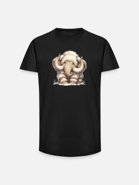 Mammoths Mammoth - Long Fit Men's T-Shirt - black