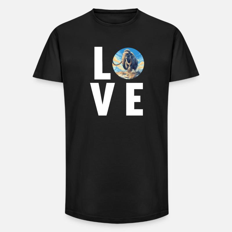 Mammuts Mammut - Long Fit Männer T-Shirt - Schwarz