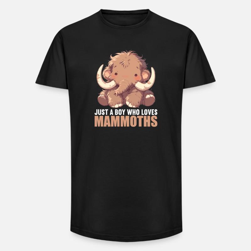 Mammuts Mammut - Long Fit Männer T-Shirt - Schwarz