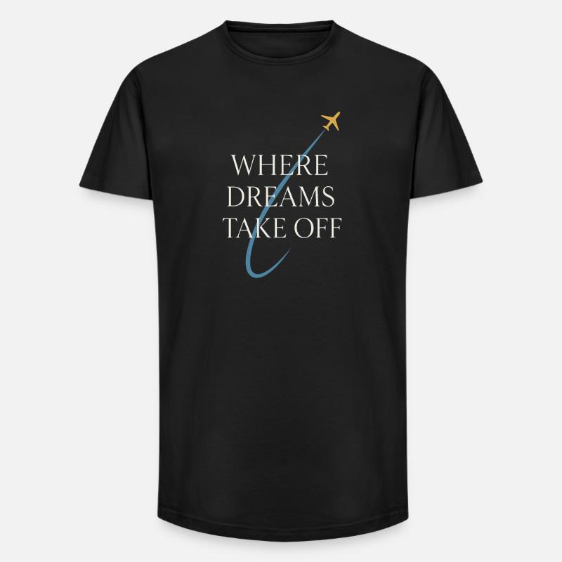 Fluglehrer Cfi Pilot Luftfahrtlehrer - Long Fit Männer T-Shirt - Schwarz