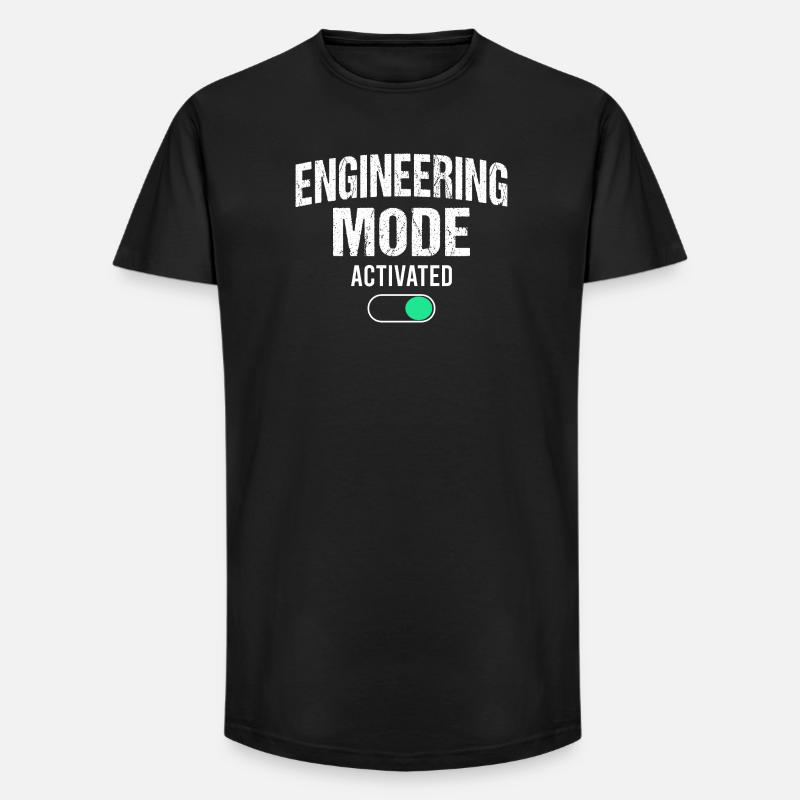 Mechanical Engineering Maschinenbauer Ingenieur - Long Fit Männer T-Shirt - Schwarz
