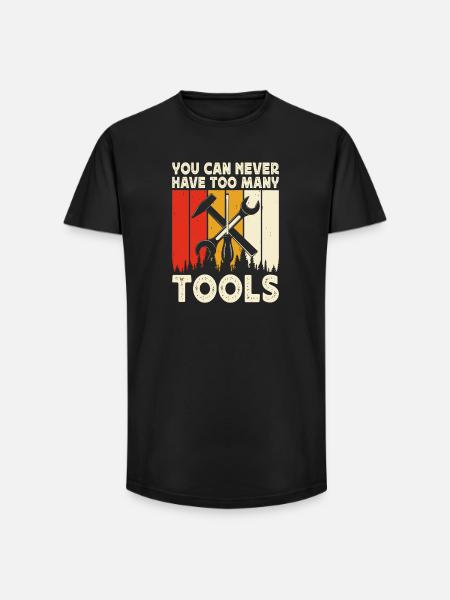 Car Mechanic Mechatronics Technician Screwdriver Gift - Long Fit Men's T-Shirt - black