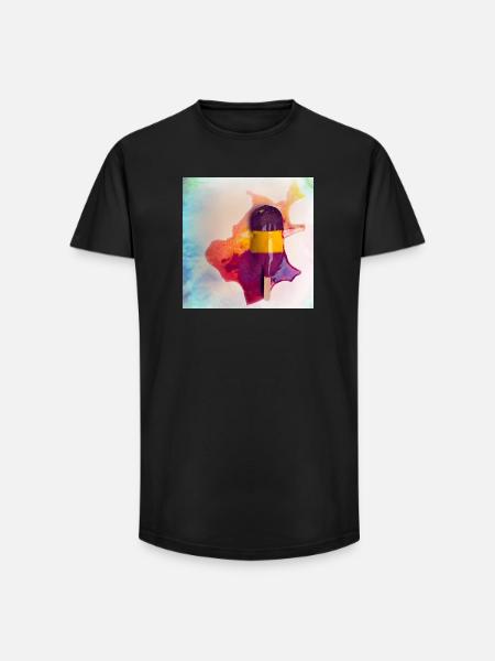 Popsicle - Long Fit Men's T-Shirt - black