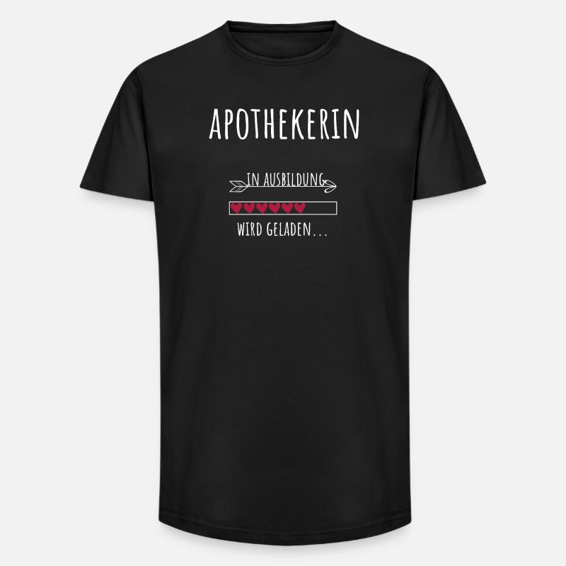 Pharmacy Student Profession Pharmacist Training - Long Fit Men's T-Shirt - black