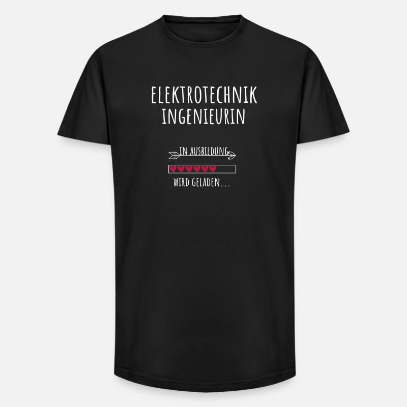 Electrical Engineer Study Gift - Long Fit Men's T-Shirt - black