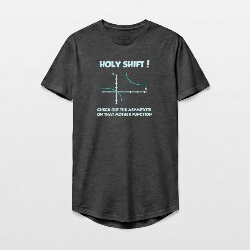 Math Math Math Professeur de mathématiques Mathématicien T-shirt coupe longue homme
