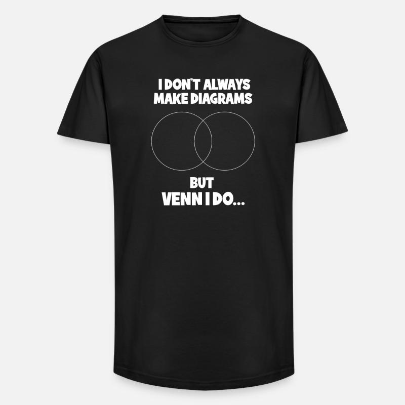 Math Math Math Teacher Mathematician - Long Fit Men's T-Shirt - black