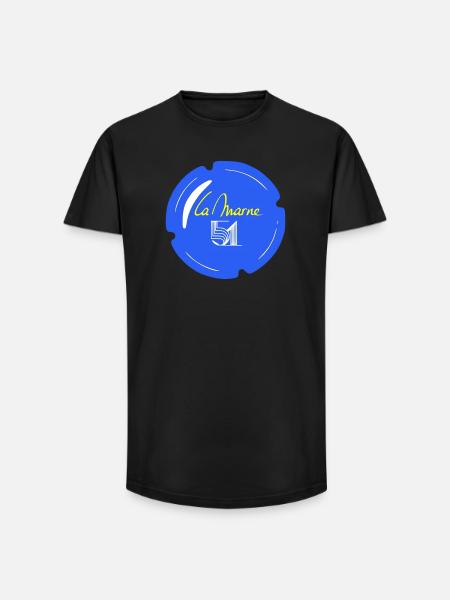 Capsule la Marne 51 - Long Fit Men's T-Shirt - black