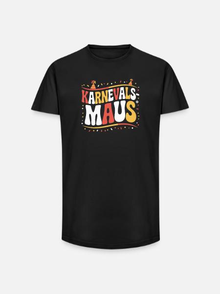 Carnival Mouse Cologne Carnival Mouse - Long Fit Men's T-Shirt - black