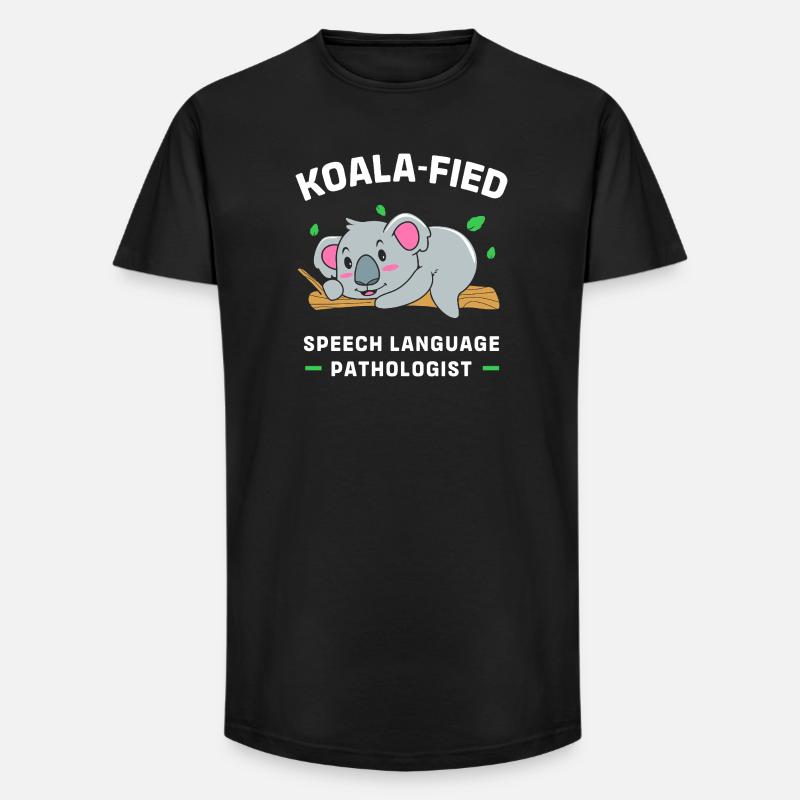 Sprachpathologe SLP Logopäde - Long Fit Männer T-Shirt - Schwarz