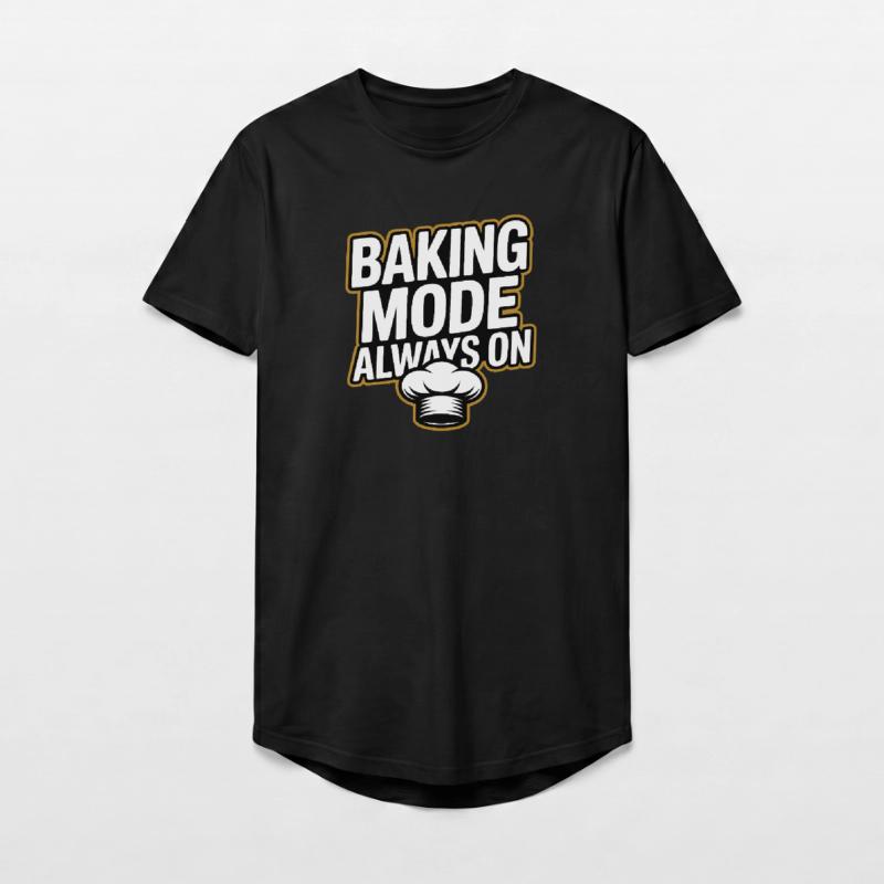 Mode de cuisson - Mode de cuisson toujours activé T-shirt coupe longue homme