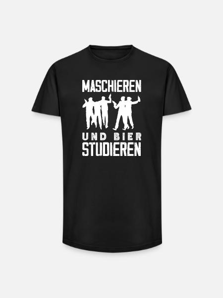 Funny Father's Day Gift Dad Beer - Long Fit Men's T-Shirt - black