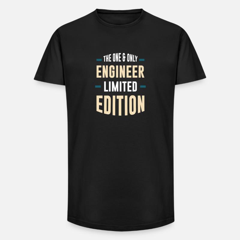 One&Only Engineer Édition Limitée - T-shirt coupe longue homme - noir