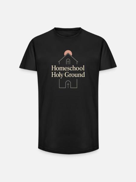 Christlicher Homeschool-mutter-glaube - Long Fit Männer T-Shirt - Schwarz