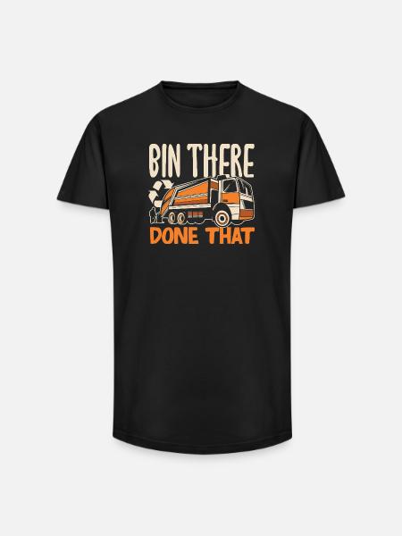 Garbage Day is my favorite day - Long Fit Men's T-Shirt - black