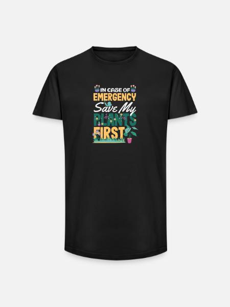 Garten- Und Pflanzenliebhaber Geschenke - Long Fit Männer T-Shirt - Schwarz