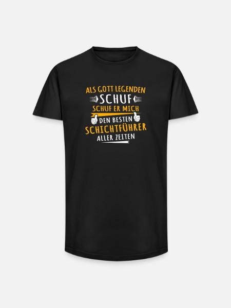 Shift Supervisor - Long Fit Men's T-Shirt - black