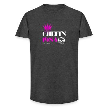 Chefin Edition 1984 – Jahrgang & Humor - Long Fit Männer T-Shirt - Anthrazit - Vorne - AI Model Male 185 light (185cm)