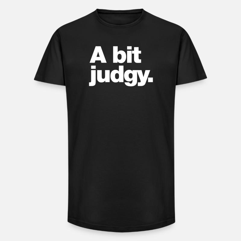Ein bisschen unruhig - Long Fit Männer T-Shirt - Schwarz