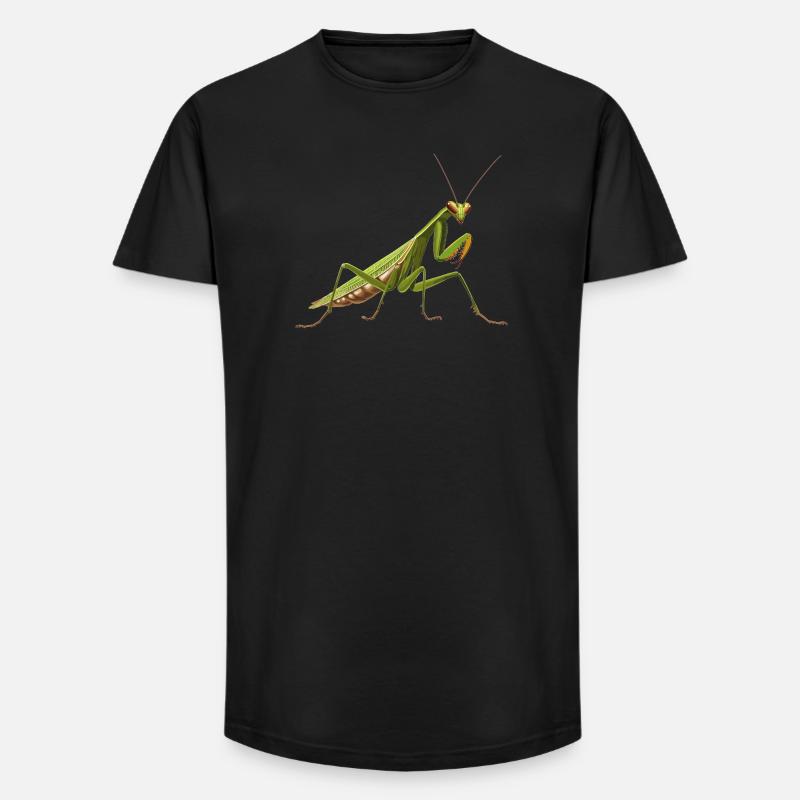 Gottesanbeterinnen Gottesanbeterin - Long Fit Männer T-Shirt - Schwarz