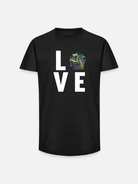 Praying mantises Praying mantis - Long Fit Men's T-Shirt - black