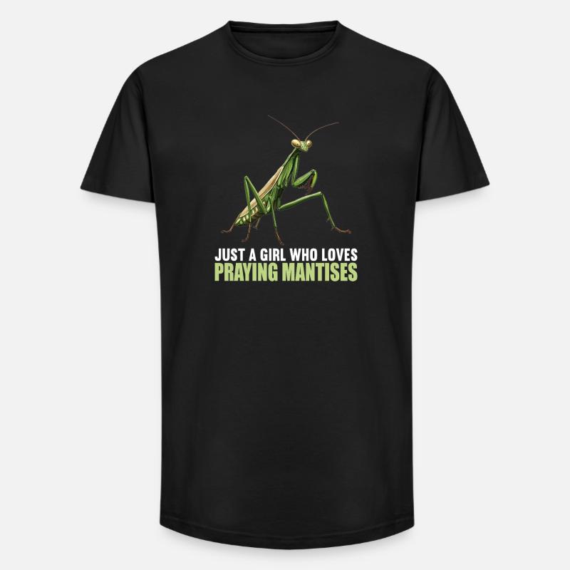 Gottesanbeterinnen Gottesanbeterin - Long Fit Männer T-Shirt - Schwarz