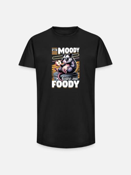 Drôle d’opossum - T-shirt coupe longue homme - noir