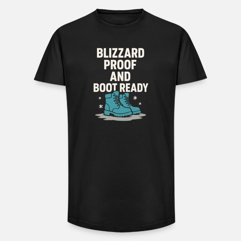 Kaltes Staatsleben Geschenk Eiskalte - Long Fit Männer T-Shirt - Schwarz
