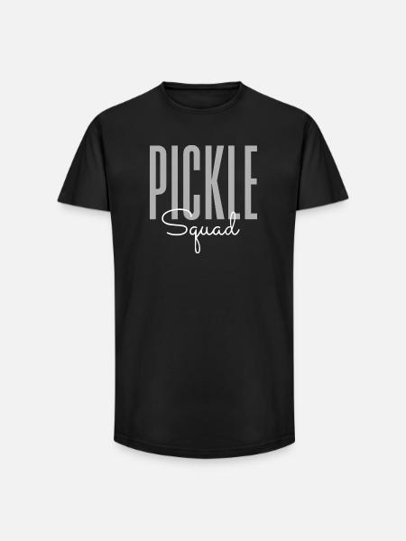 Pickle Squad Gurkenliebhaber-Geschenke - Long Fit Männer T-Shirt - Schwarz