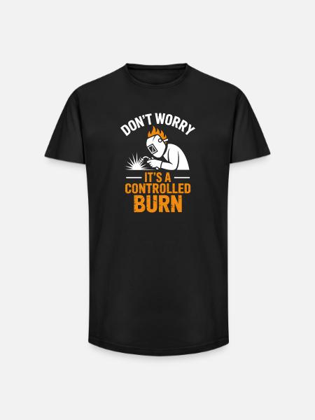 Welder Saying Profession Funny Welder Gift - Long Fit Men's T-Shirt - black