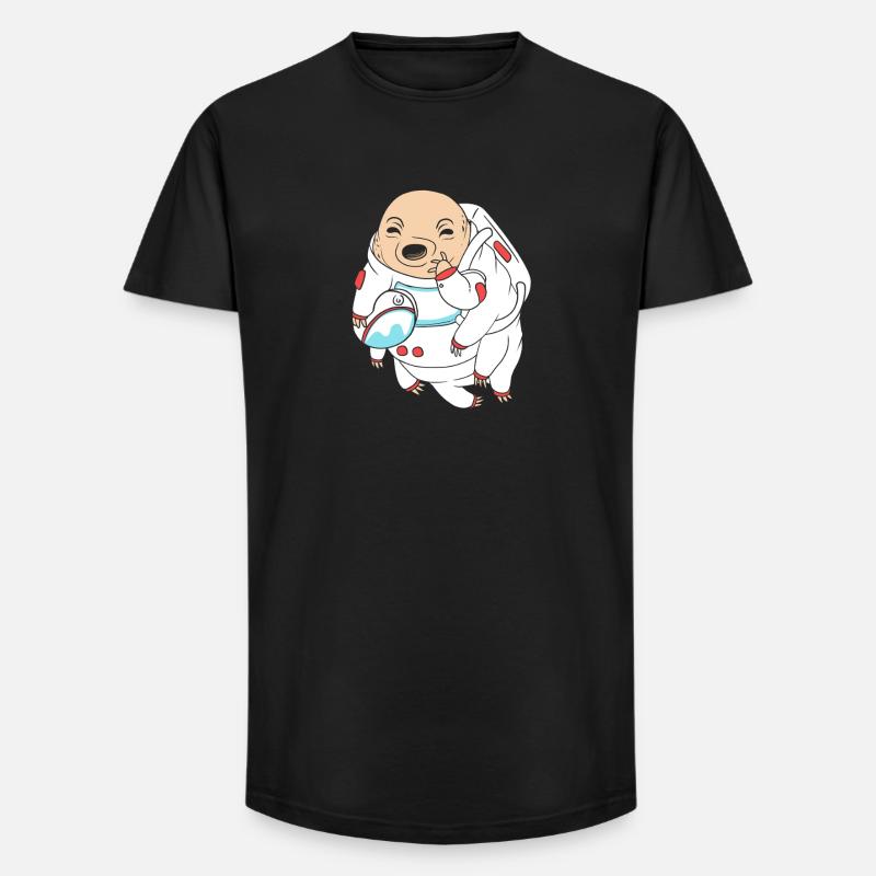 Bärtierchen Tardigrades Wasserbär Tardigrade - Long Fit Männer T-Shirt - Schwarz