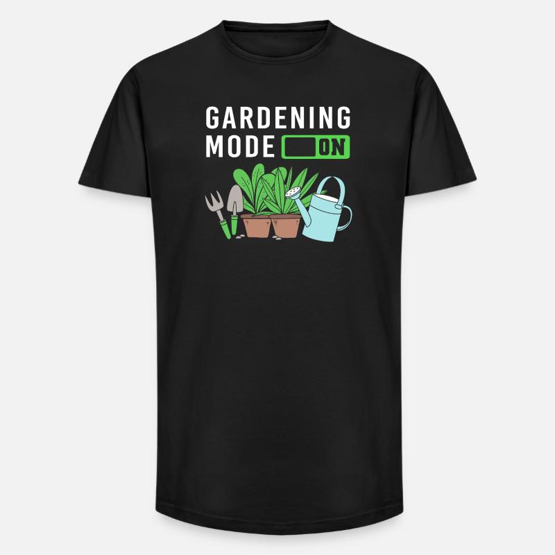 Worms Compost Gift - Long Fit Men's T-Shirt - black