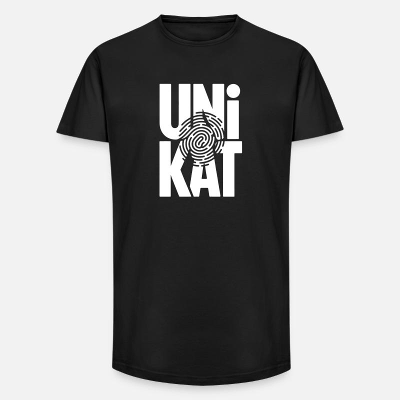 Unikat Einzigartig Individuell Selbstwert Unique - Long Fit Männer T-Shirt - Schwarz