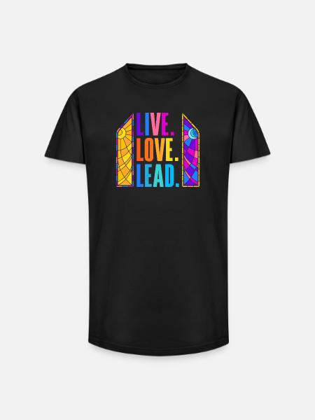 Buntglas-kunst Buntglas-künstler - Long Fit Männer T-Shirt - Schwarz