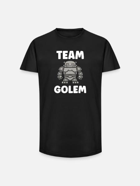 Team golem - Long Fit Men's T-Shirt - black