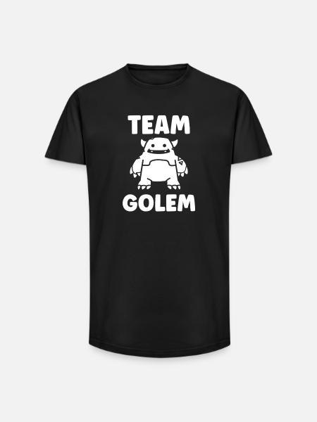 Team golem - Long Fit Men's T-Shirt - black